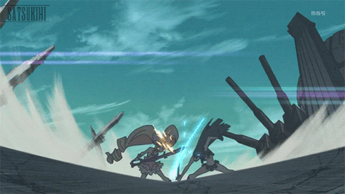 satsukihi:  Satsuki Kiryuin vs Nui Harmine (Kill La Kill) - Episode 21 