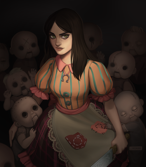 misa0o0: Alice: Madness Returns fanart series