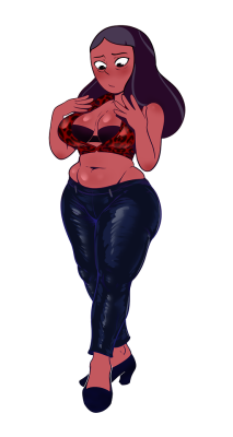 goodbadartist:   Priyanka wearing outfit from Tekken mama! &lt;3 //// &lt;3 