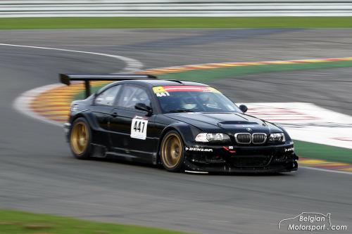 wrooom: BMW E46 M3  By Maarten Vogels in Francorchamps, Belgium 