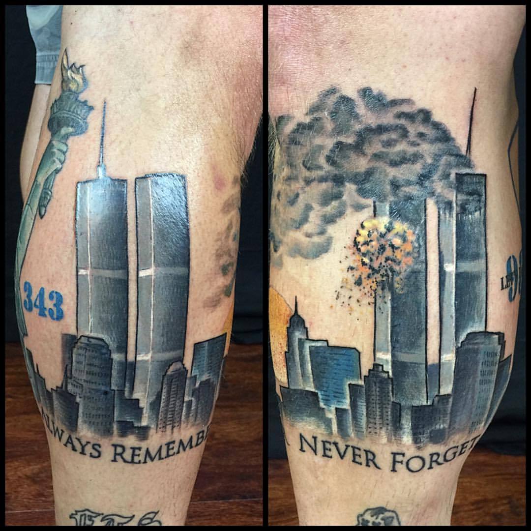 30 Tattoos Memorializing 911 Heroes  Tattoo Ideas Artists and Models