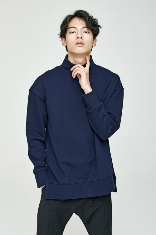 koreanmalemodels:Joo Eojin for Romantic Pirates winter 2015 lookbook (via: agencygarten)