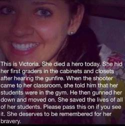 cityoftheforgottenones:  she is a true hero.