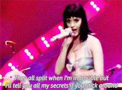 spreadthelights:  Hello Katy Tour’s setlist (½)