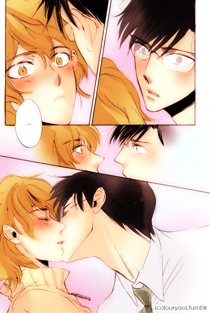 Tenki Yohou No Koibito by  Machiko Madoka Pages: X X Coloured by icolouryaoi.tumblr