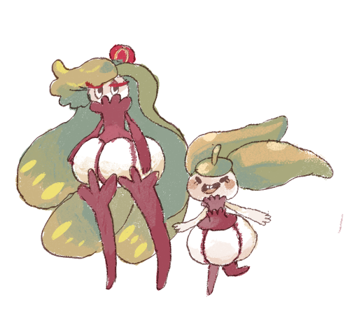 shannonarts: steenee and tsareena are my new faves