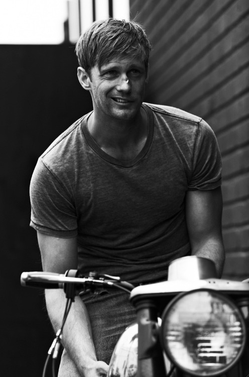gasstation:  Alexander Skarsgard - M Magazine photographed by Matthew Brookes, Summer