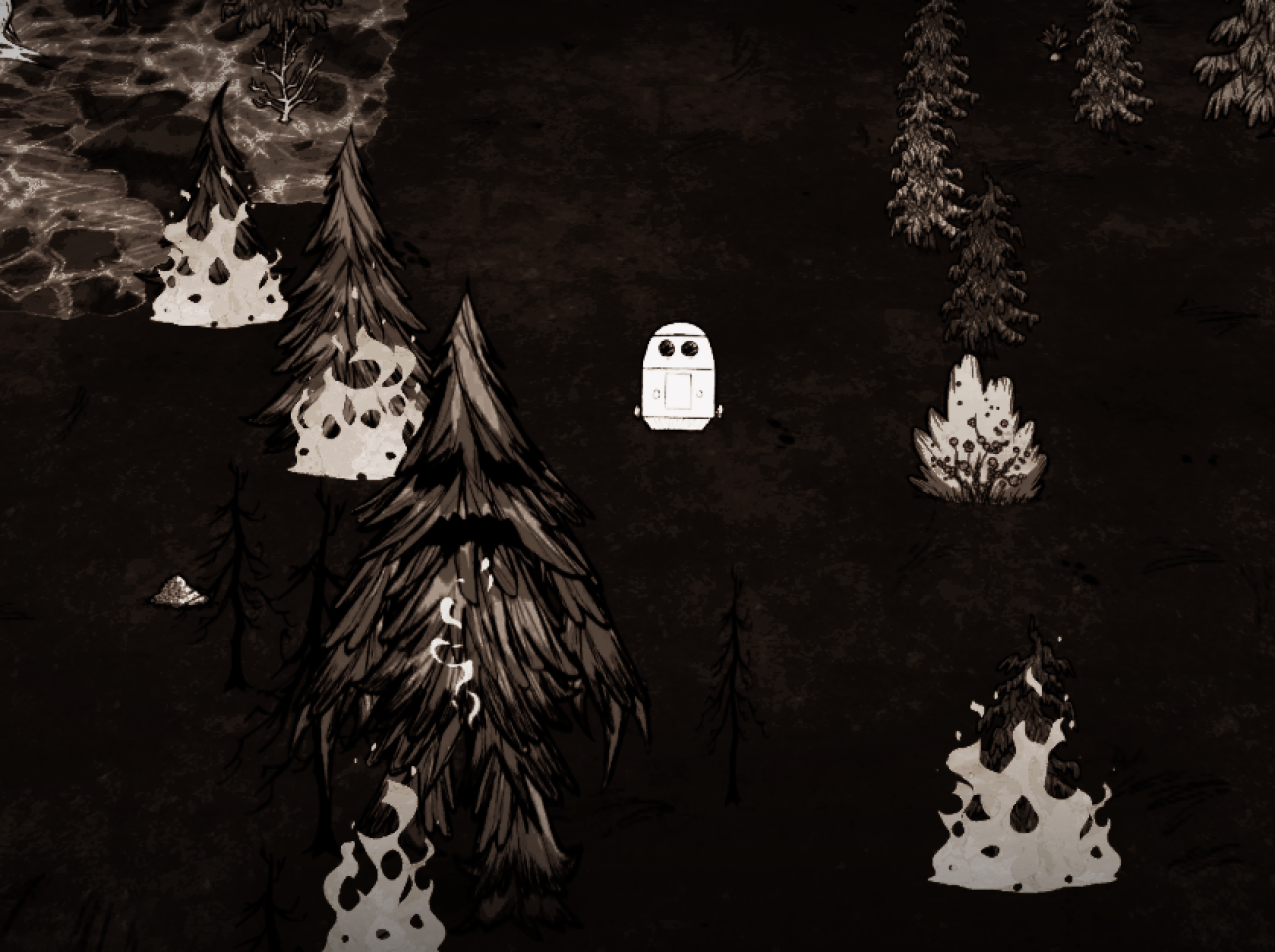 More screenshots from floating trashcan adventures