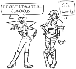 medi-melancholy:  the outfit swap that was