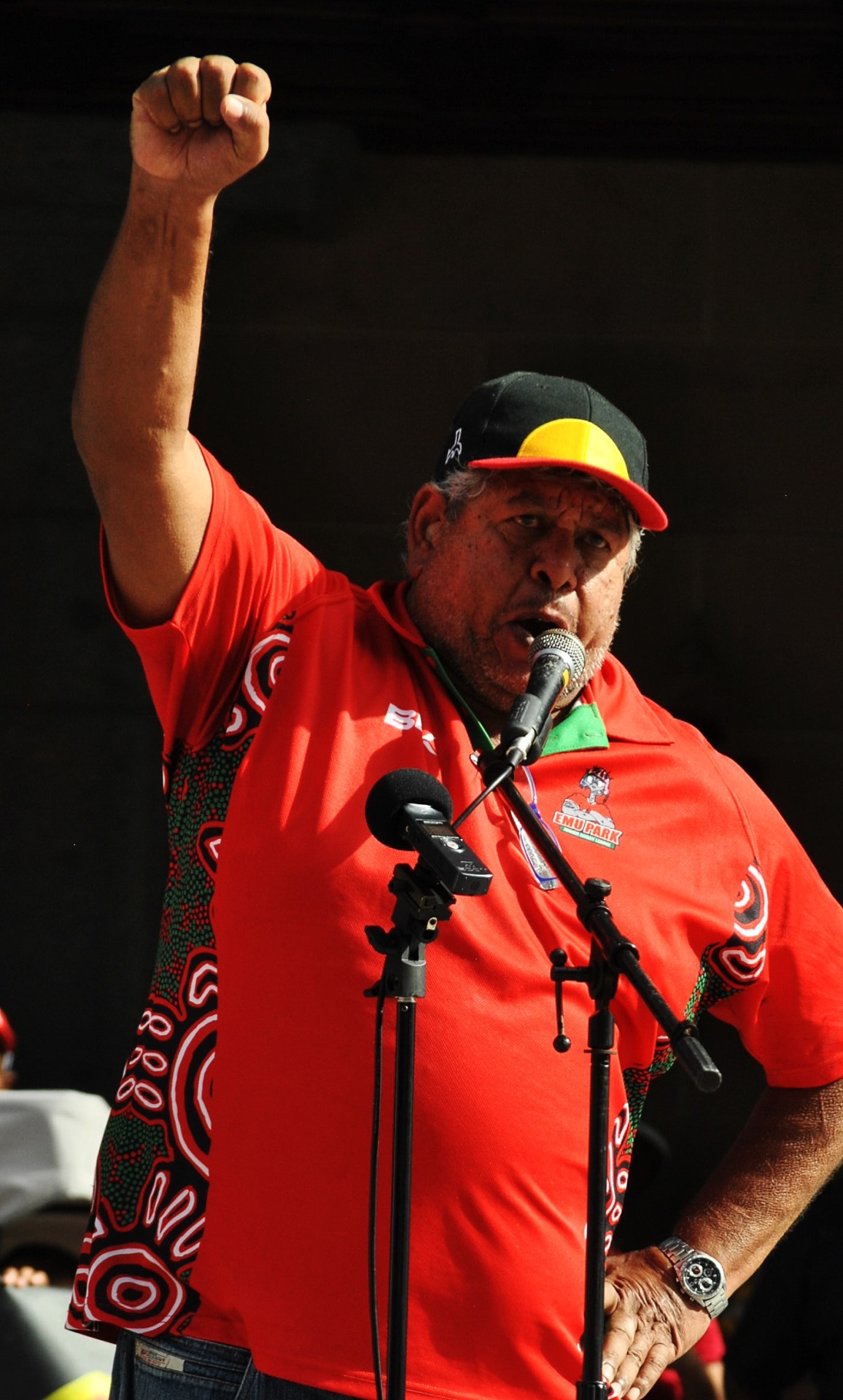 nativeundercover:  deliciousfriend:  Over 3000 people rallied and marched in Brisbane