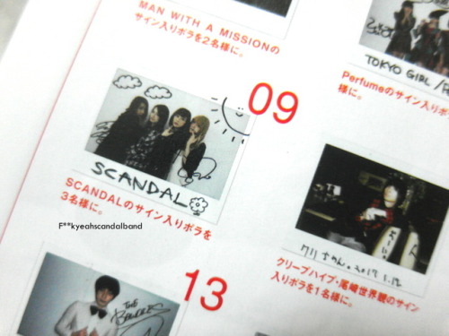 SCANDAL; on “ROCKIN'ON JAPAN” magazine March 2017 SCANDAL looks back on their 10 years a