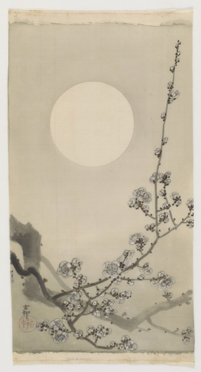 artemisdreaming:Moon, plum blossoms,this, that,and the day goes.Kobayashi IssaImage: Flowering Plum 