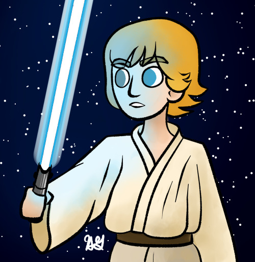 haleigh-g-art:May the Fourth be with you!Except it’s no longer May 4th here, haha. I missed it