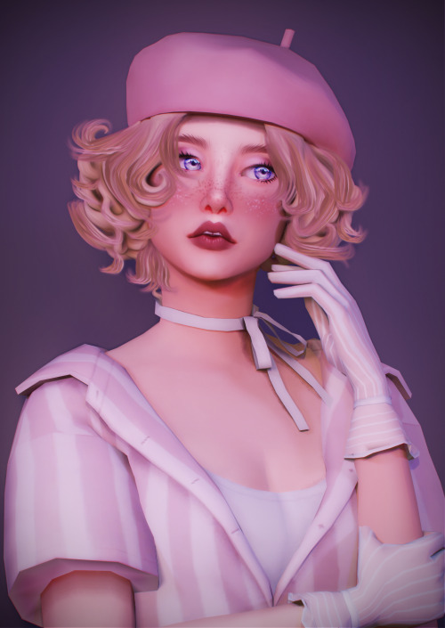 serenity-cc:simclasshero:Eloise McGill Hey guys, I made a sim that I want to share with y’all.