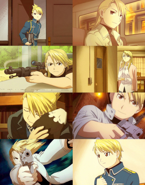 koizumisato:Fullmetal Alchemist: Brotherhood Meme:02. Favorite female character - Lt. Riza Hawkeye- 