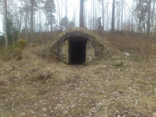 fuckyeahabandonedplaces: Old half buried grain cellar in Tobo, Sweden.