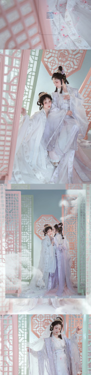 hanfugallery: wedding chinese hanfu for lesbian couples by 小何力 of 临溪摄影