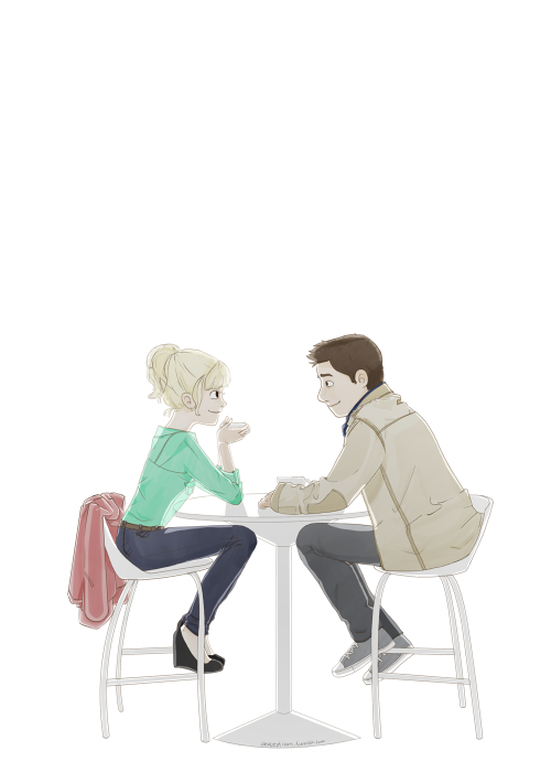 eatsleepdraw:  Coffee date.