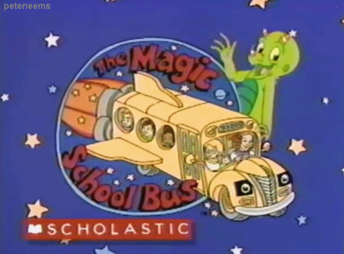 Magic School Bus Gif