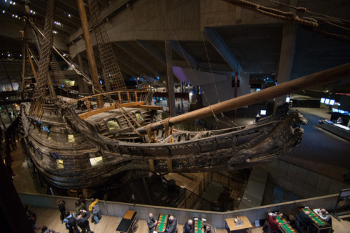 steampunktendencies:Sunken Warship Vasa- Stockholm, Sweden: November 2015.  17th Flagship on the Swe
