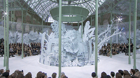 versaceslut: The set at Chanel Haute Couture Spring 2015
