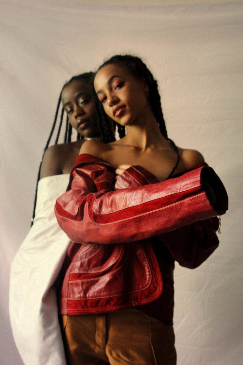blackcoffeemagazine:  culpavinum (aisha and morinsola) by romany-francesca of sukeban