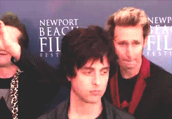 capital-emm:  Green Day arriving at the Newport Beach Film Festival 