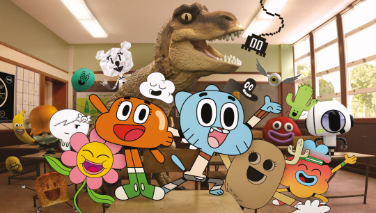 glassraptor:  are people really using The Amazing World of Gumball as an example of a lack of diverse character design what do these “anti calarts face” people even want out of cartoonists lmao 