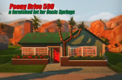 Peony Drive 590 - A Fully Furnished Lot For Oasis Springs (no CC)