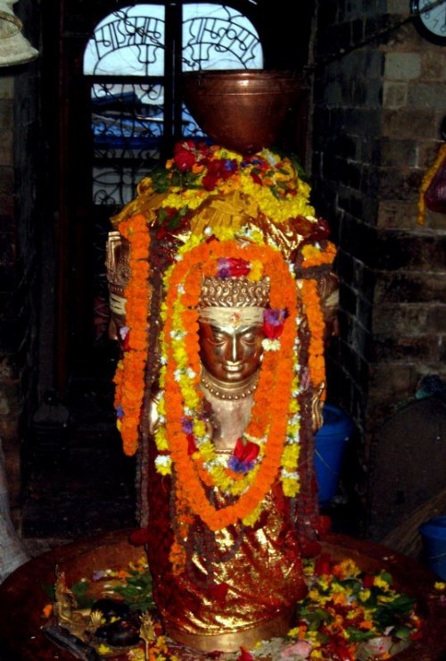 Shiva worshiped as Pashupati at Kathmandu, Nepal