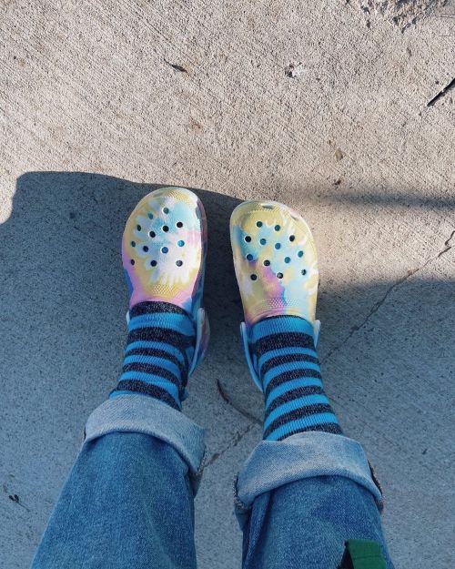 @crocs are officially queer culture #bye #crocs #isaidwhatisaidhttps://www.instagram.com/p/COxbF3k