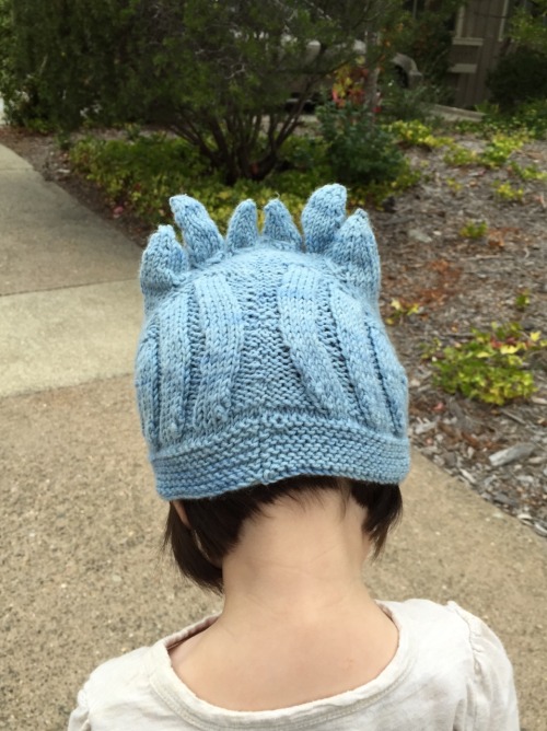 biowearables: The current work in progress. Yes, technically that is a finished hat but the pattern 