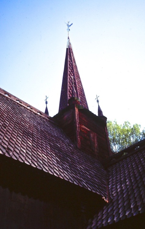 Stavkirke, De Sandvigske Samlinger på Maihaugen, Lillehammer, 1984.