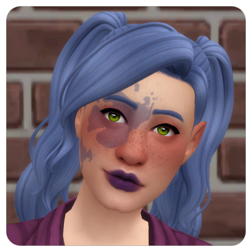 grimreapergnome:@daylifesims‘ PowerPunk Girls Hairs RecoloredUnisex Teen-Elder (Tagged as femi