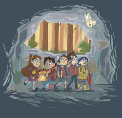 Sg09:  Mystery Kids- Mabel, Steven, Dipper, Norman And Coraline 