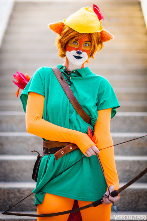 cosplayblog: Robin Hood from Disney’s Robin Hood Cosplayer: Deaththorn Cosplay Photographers: 