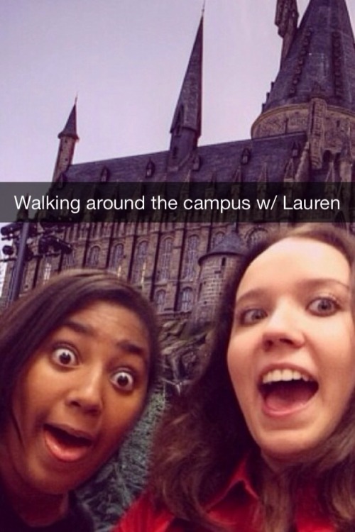 Hogwarts: a snapchat story