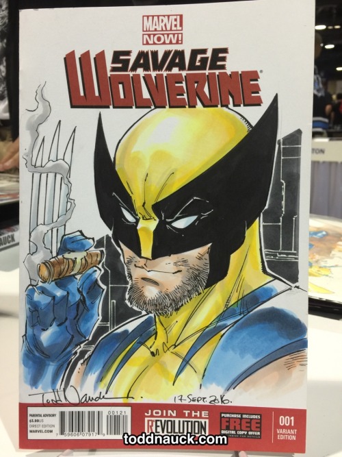 toddnauck:  Long Beach Comic Con 2016 Commissions 