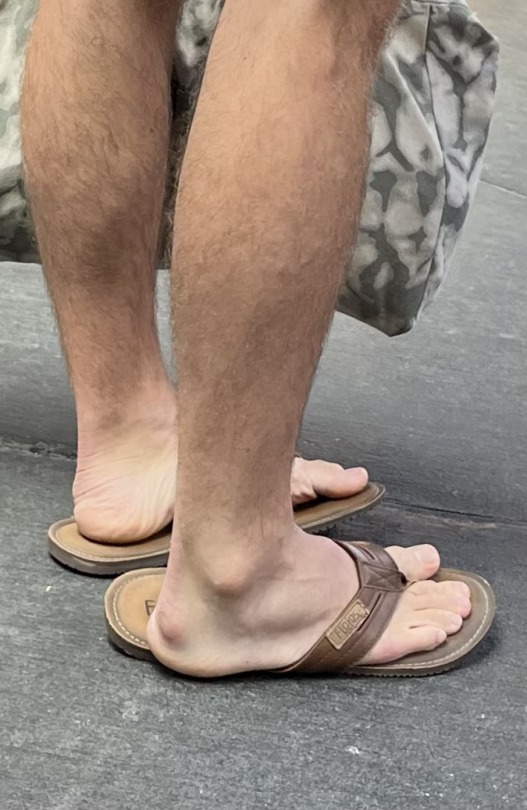 The LIRRhandsome JockFlojo Flip Flops