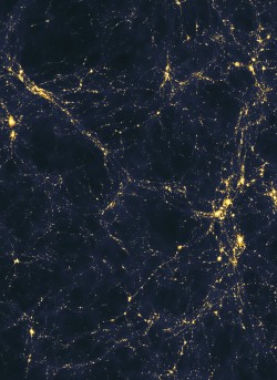 afro-dominicano:  Mapping the Light of the Cosmos     Figuring out what the structure of the universe is surprisingly hard. Most of the matter that makes up the cosmos is totally dark, and much of what is left is in tiny, dim galaxies that are virtually