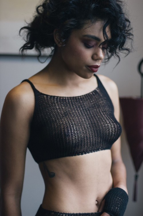 thelingerieaddict: Maude Nibelungen: Boudoir Knitwear That Blurs the Lines