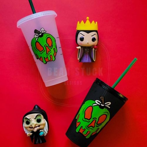 Snow White Poison Apple Starbucks Cups are available in the shop again!!!Click Here to SHOP NOWClick