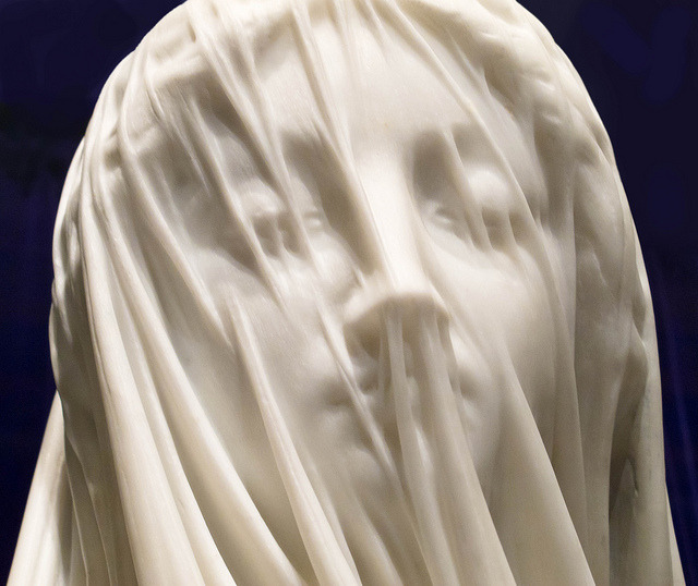 r-amen:  veiled angel statues  