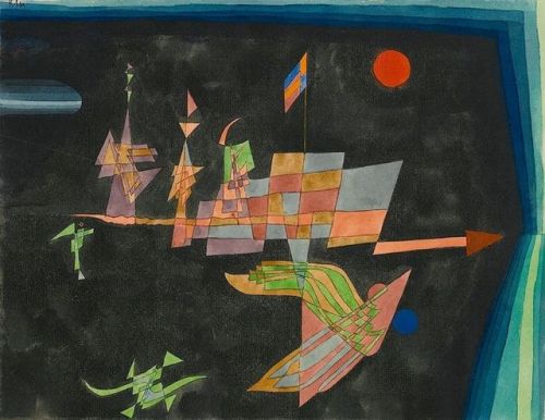 art-mysecondname: Paul Klee - Journey in Space - 1929