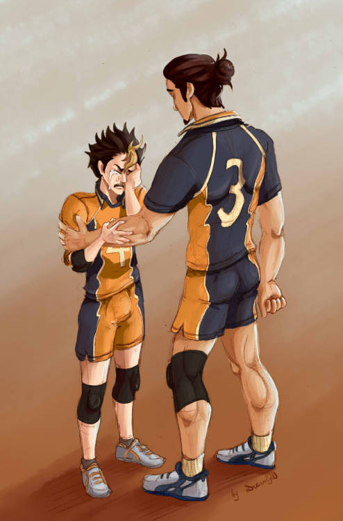 Some stuff I usually draw when I’ve watched something so cool it makes me cry like Nishinoya here. 