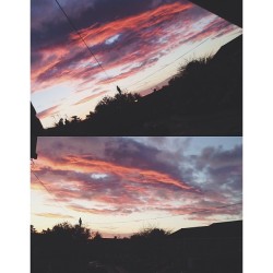 sky looks crazy pretty right now!💕 #sky