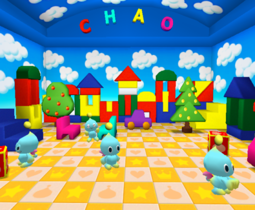 chao-studios:Rooms in the Chao Kindergarten Memories❤