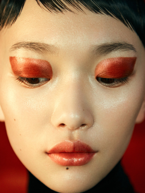 sickymag:RED for sickymag.comPhotography Lane LangModel Junli Zhao at China BentleyHair &a