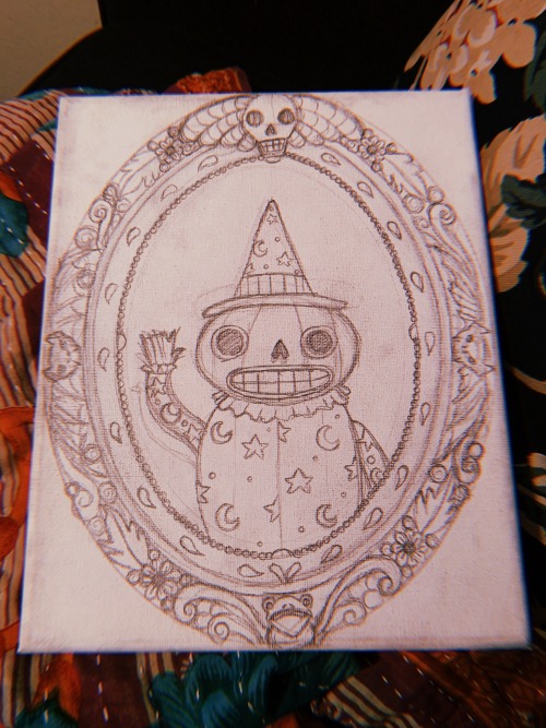 Started A Pottsfield Towns-pumpkin Tonight. Also Working On Some OtGW Jewelry Too.