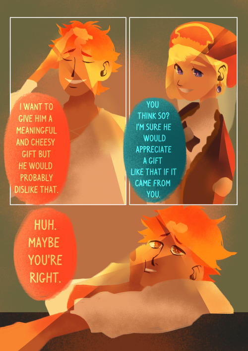 keypyon:I drew this 16 pages full colour comic for Felix’s birthday. Have fun reading this thing and